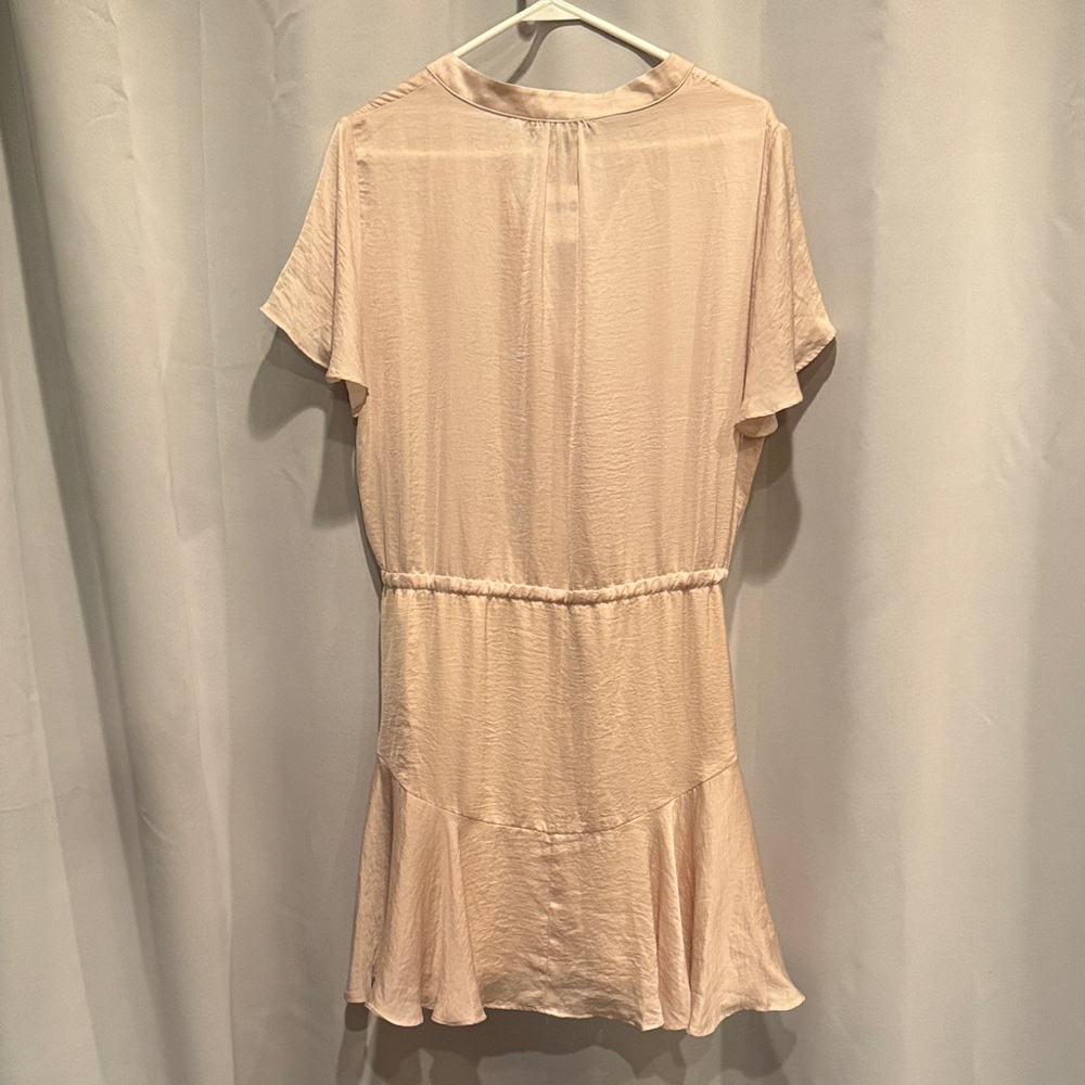 Aakaa Cream Button-Up Dress - Picture 5 of 5